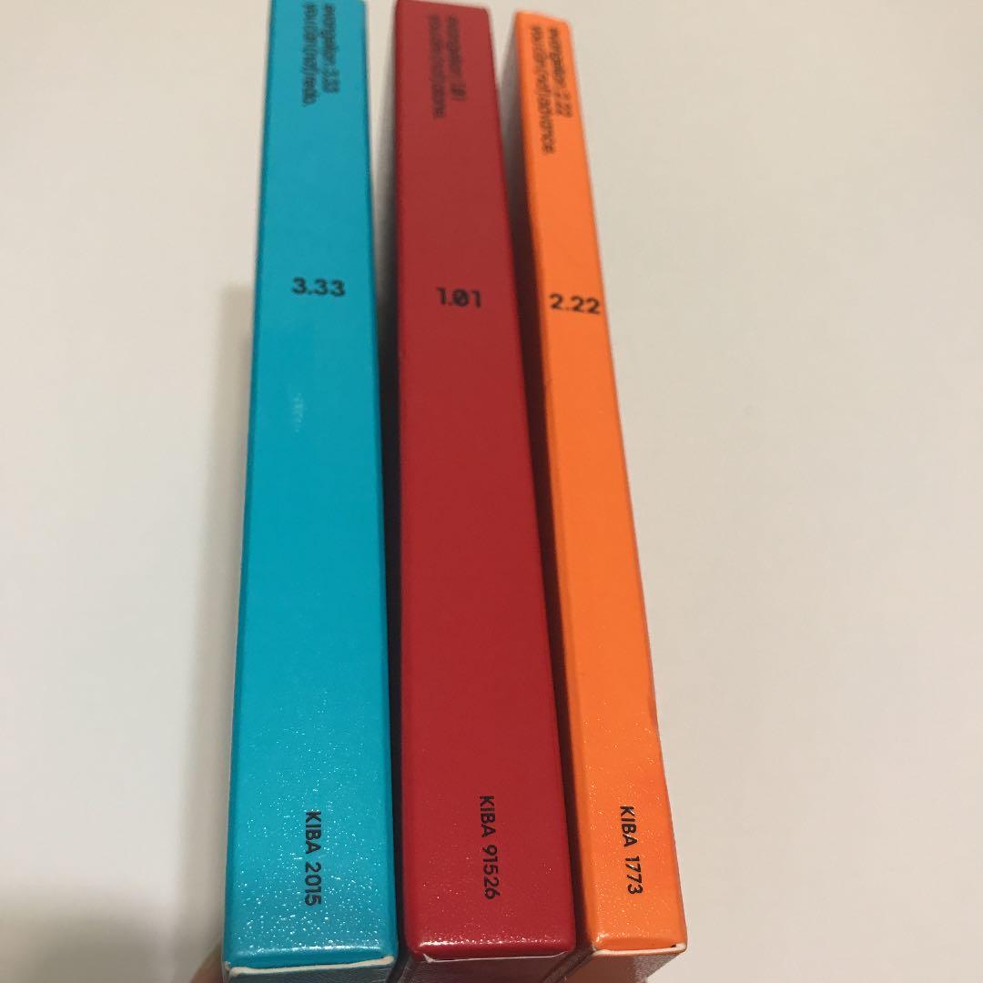 特典フィルム　エヴァンゲリオン　映画　序　破　Q 全てDVD 3点セット　エヴァ