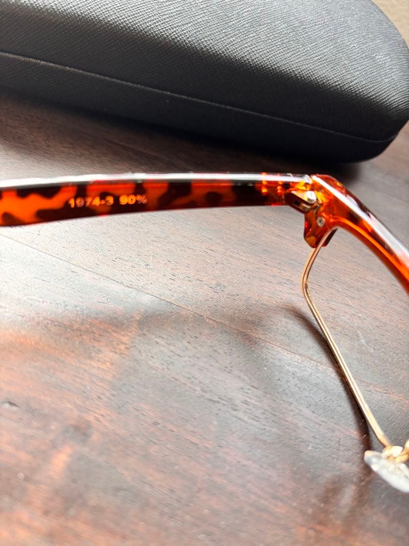 新品未使用！Dry Bonesドライボーンズ サングラス 茶縁メガネ 眼鏡