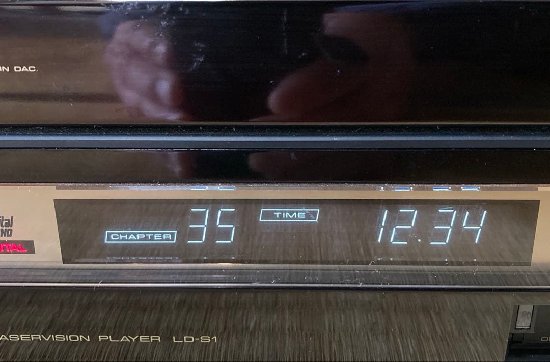 【希少の逸品】Pioneer LD-S1 高級レーザディスクプレーヤー