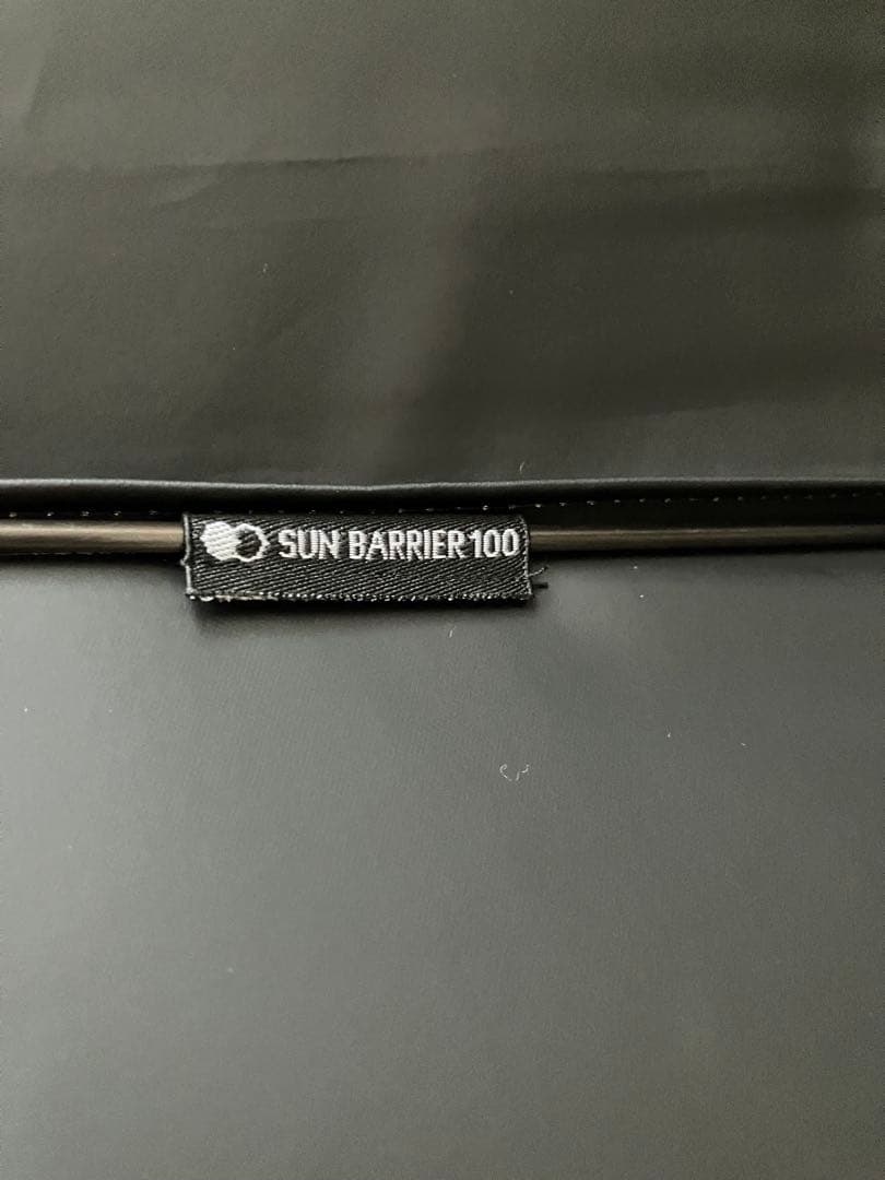 （美品）サンバリア長傘ピンクフリル 付き 日傘S