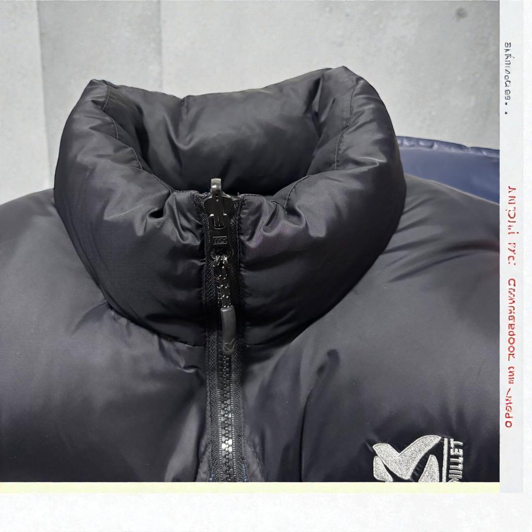 90s〜00s MILLET ダウンベスト L パンパン 良品