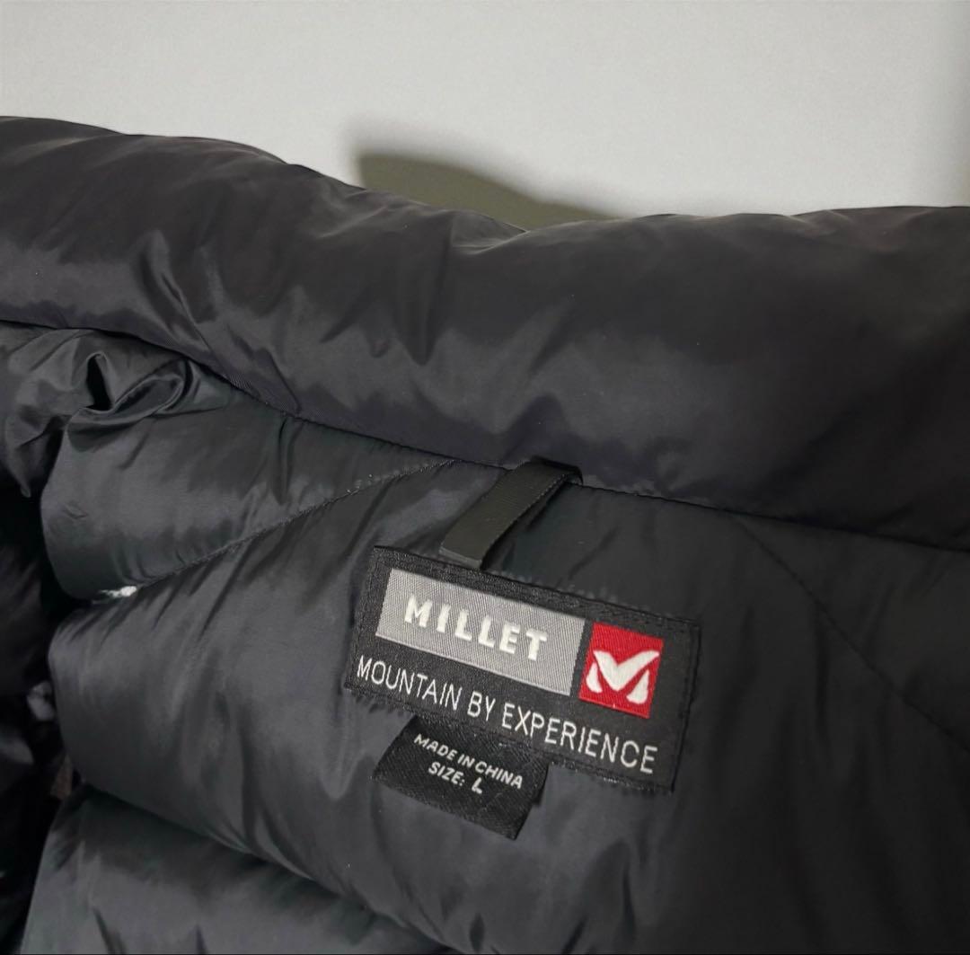 90s〜00s MILLET ダウンベスト L パンパン 良品