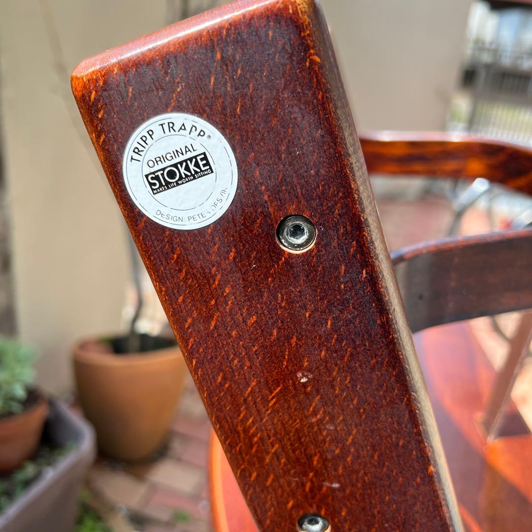 値下げ！STOKKE TRIPP TRAPP こども用ウッドチェア