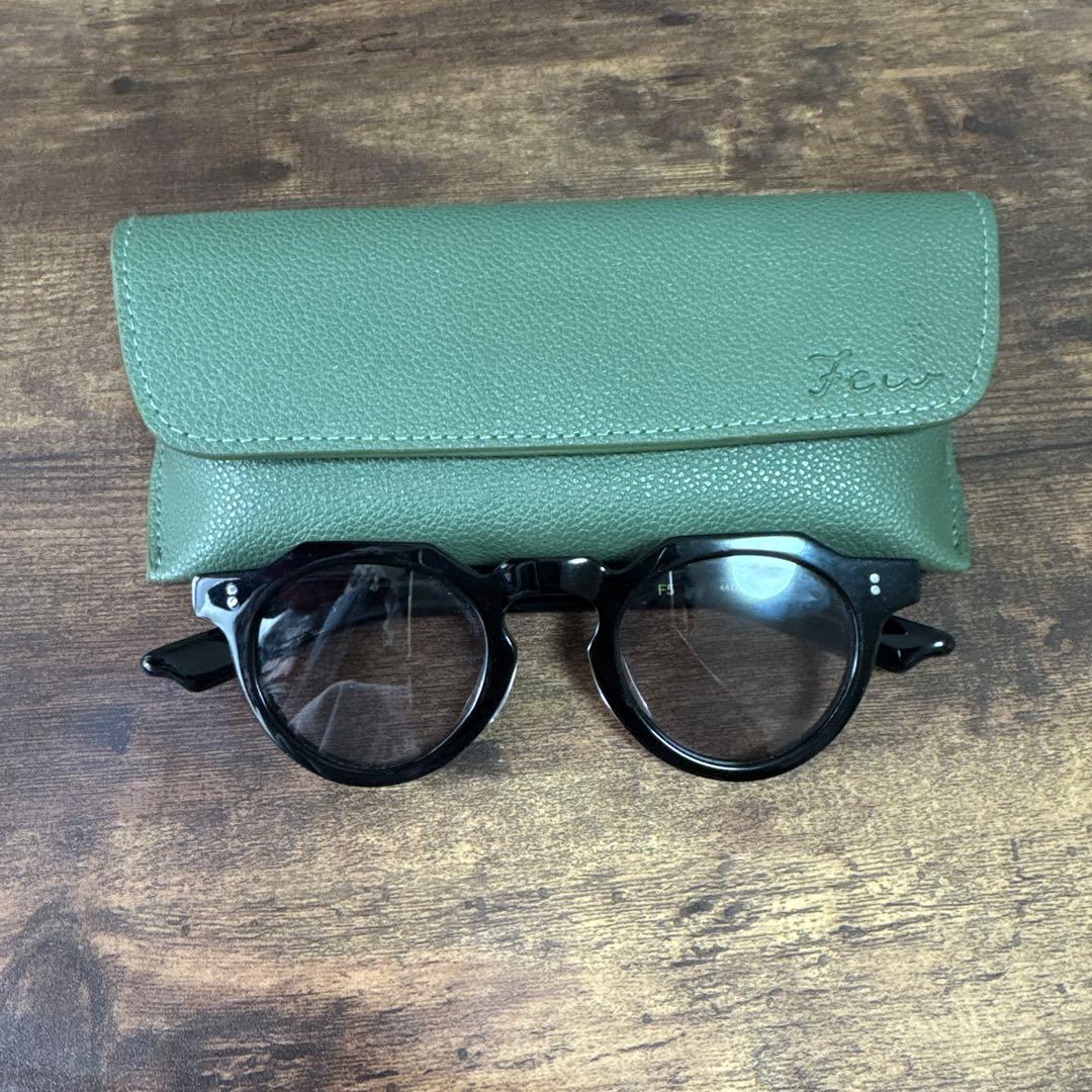 Few ブラック ラウンドサングラス　F5