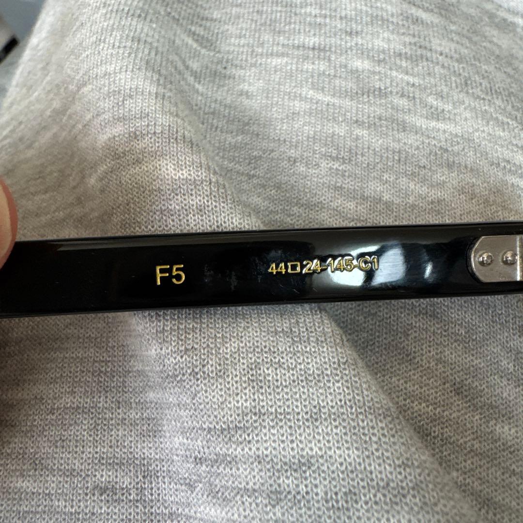 Few ブラック ラウンドサングラス　F5