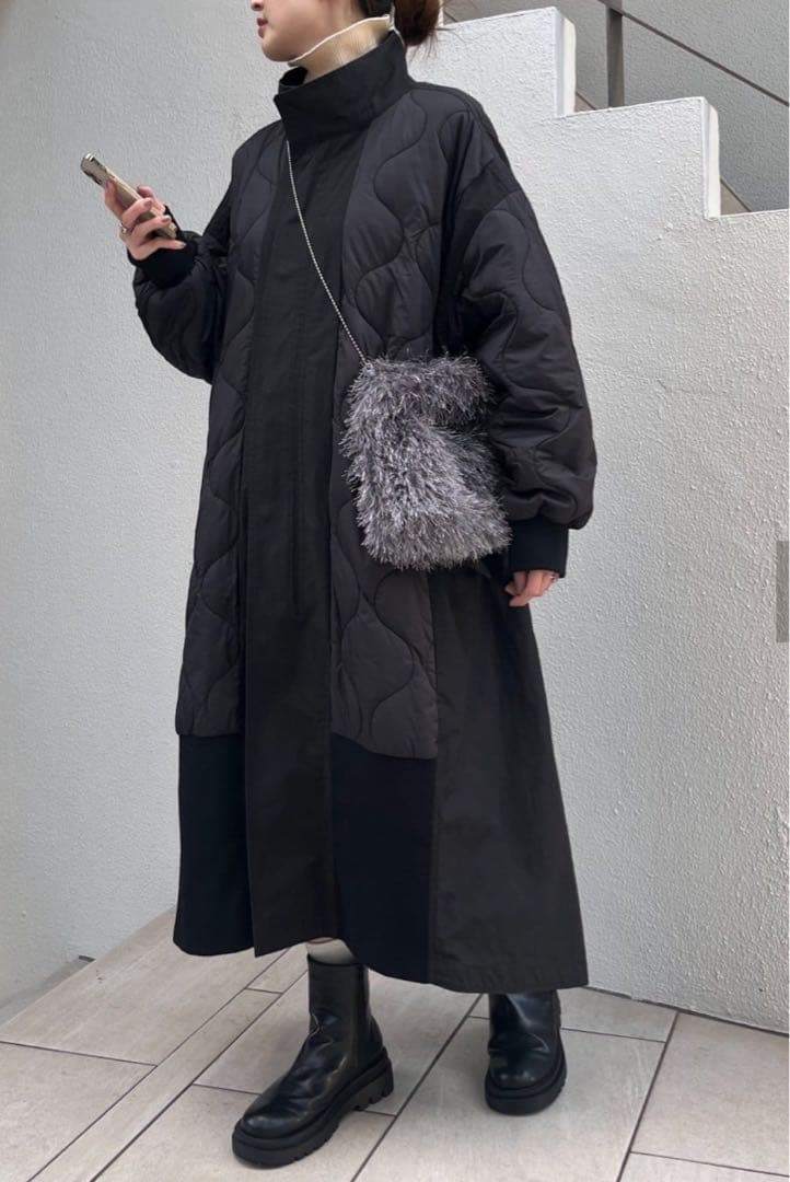 チャオパニックティピー【etsinta/エシンタ】切替マキシミリタリーコート