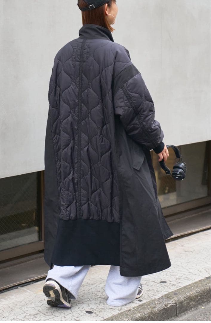 チャオパニックティピー【etsinta/エシンタ】切替マキシミリタリーコート