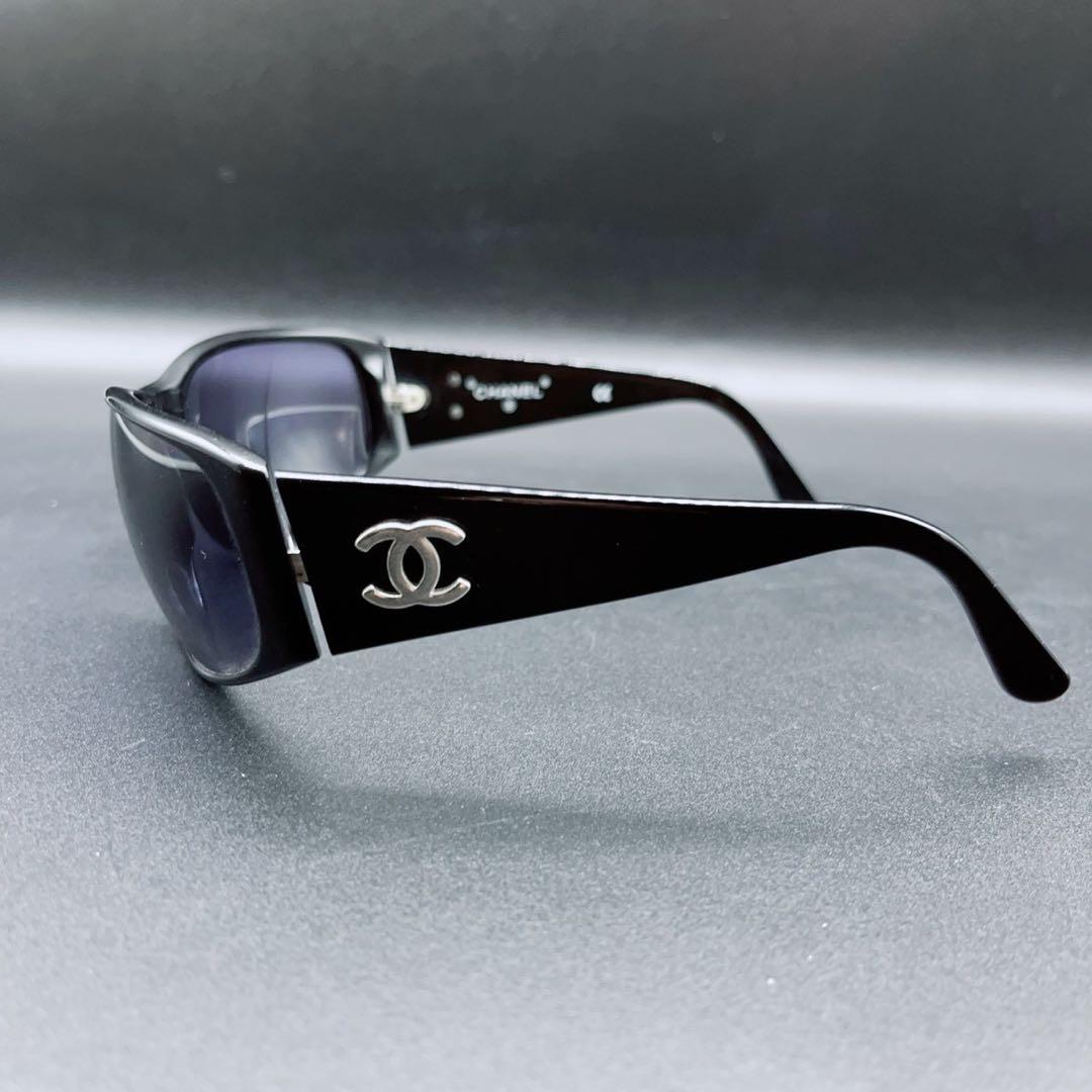 小物 CHANEL archive sunglasses coco BLACK y2k