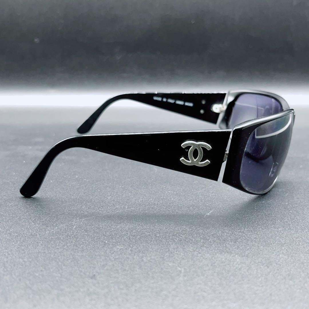 小物 CHANEL archive sunglasses coco BLACK y2k