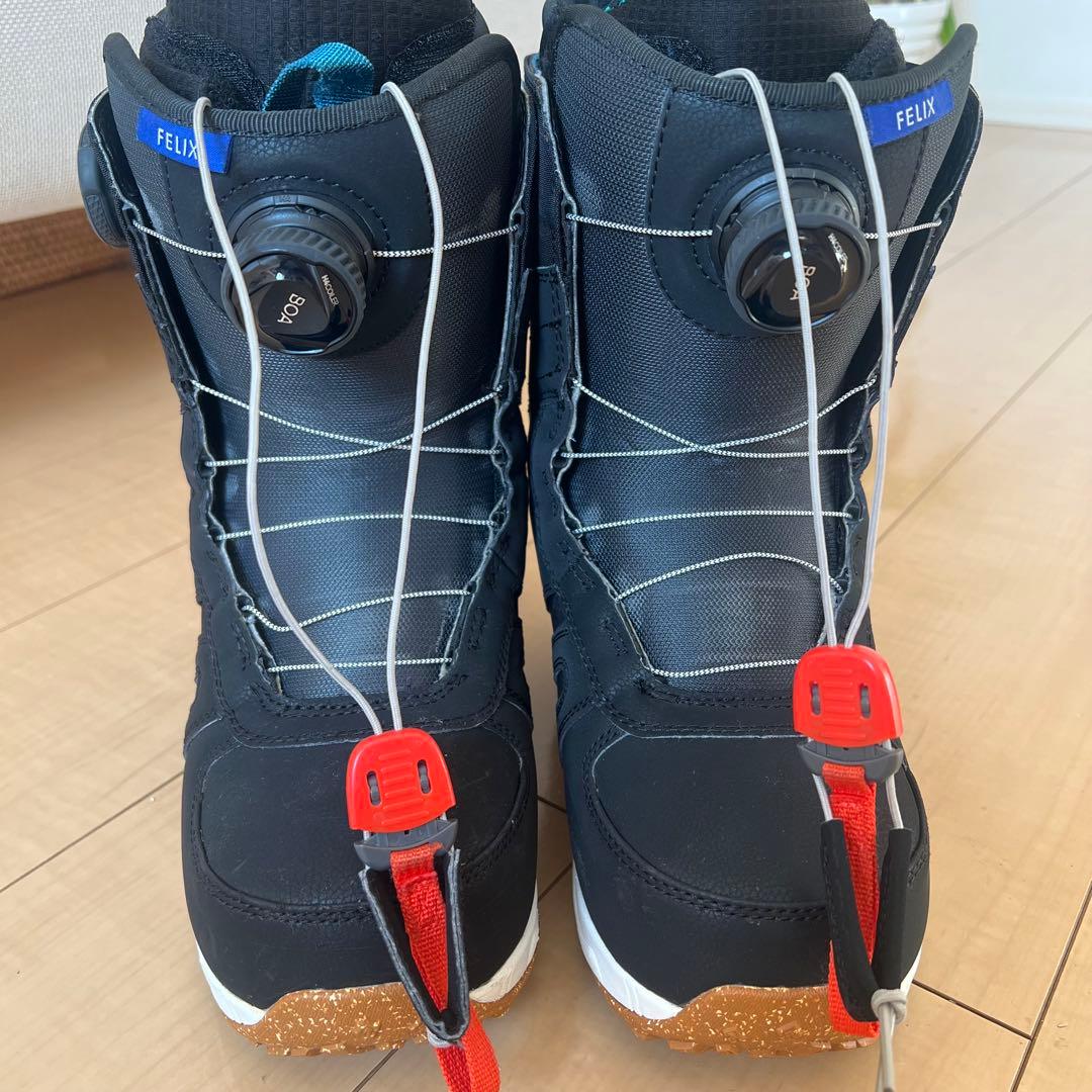 【美品】23-24レディース バートン フェリックス ボア スノーボード ブーツ