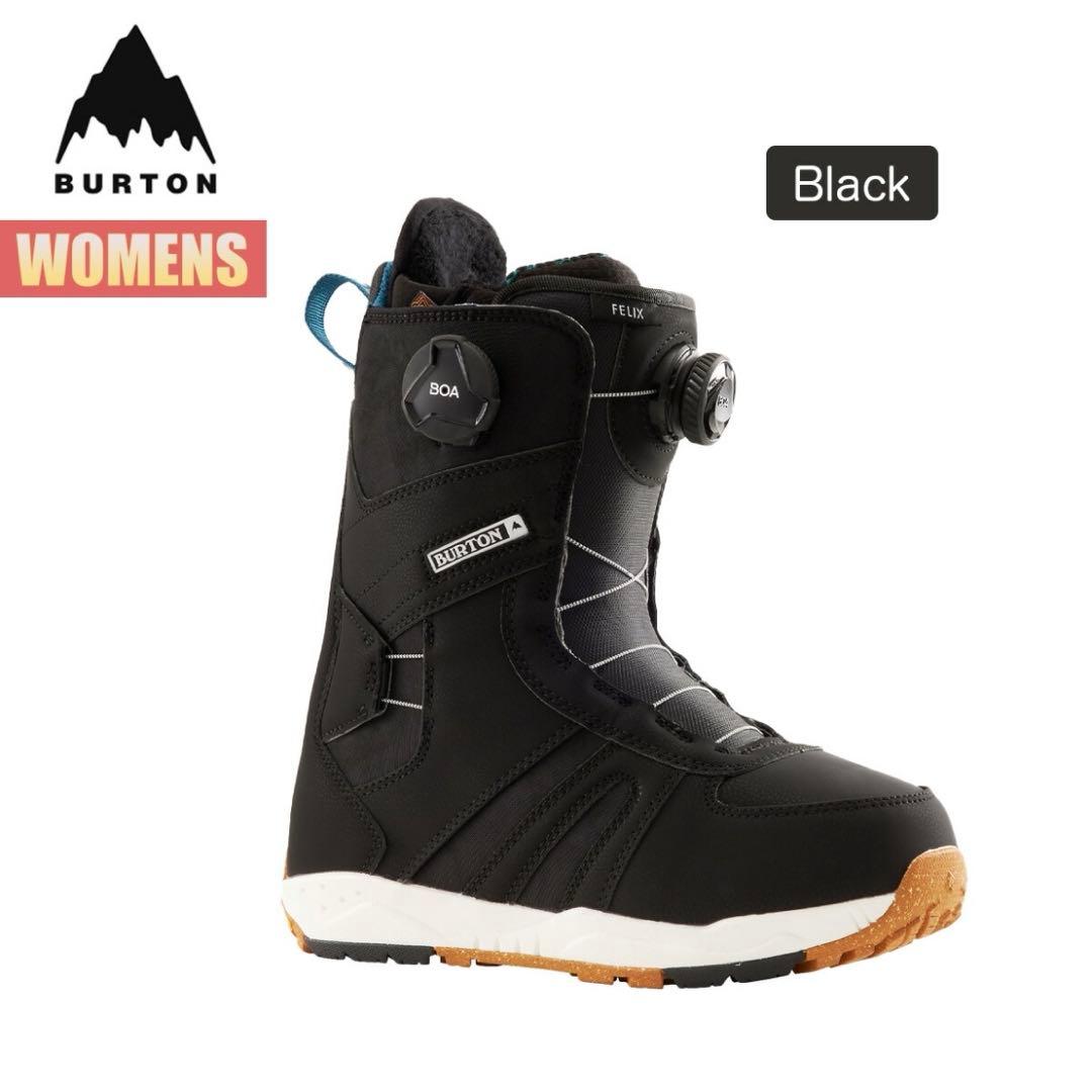 【美品】23-24レディース バートン フェリックス ボア スノーボード ブーツ
