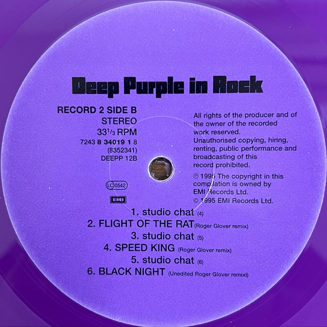 【2LP/UK盤】Deep Purple In Rock