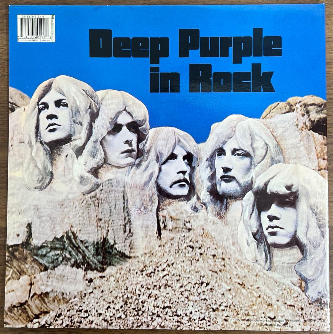 【2LP/UK盤】Deep Purple In Rock