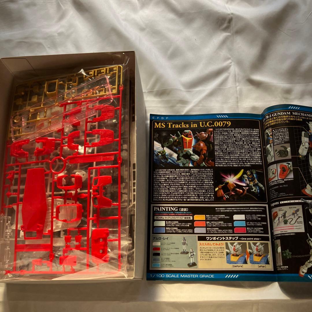 カップヌードルオリジナルカラーRX-78-2ガンダムMG 当選品