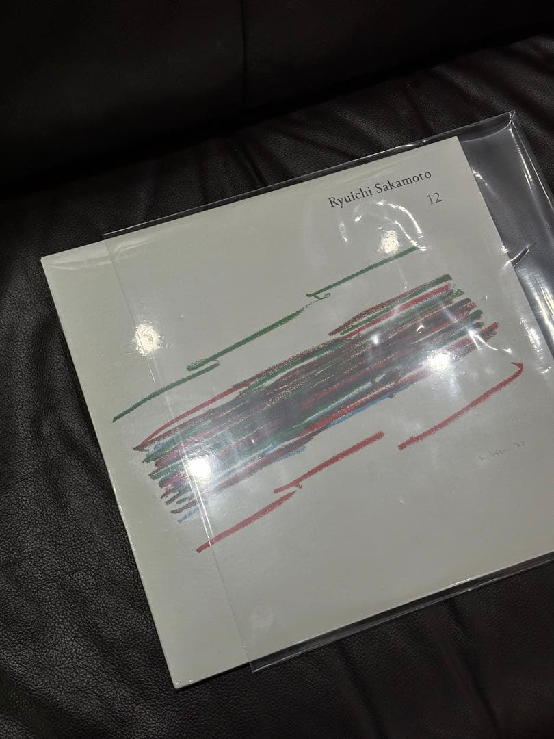 新品未開封‼️坂本龍一12 透明クリアレコード　アメリカ数量限定版