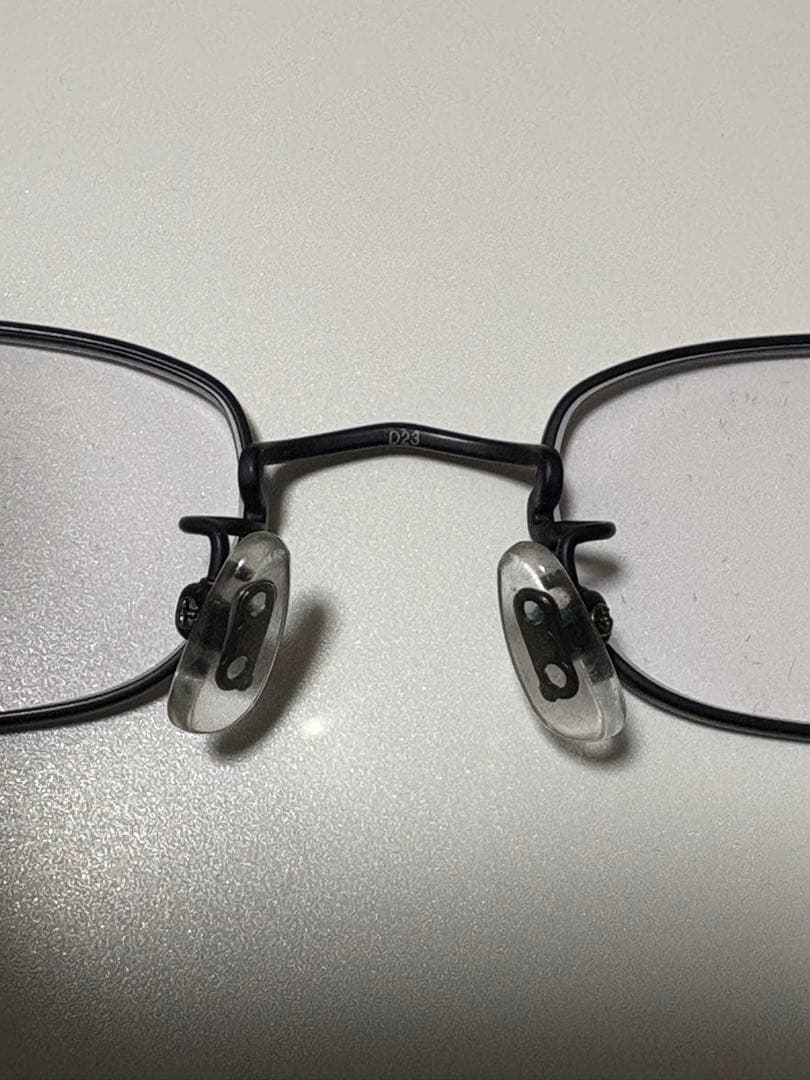 ブラックフレーム メガネ(度あり)