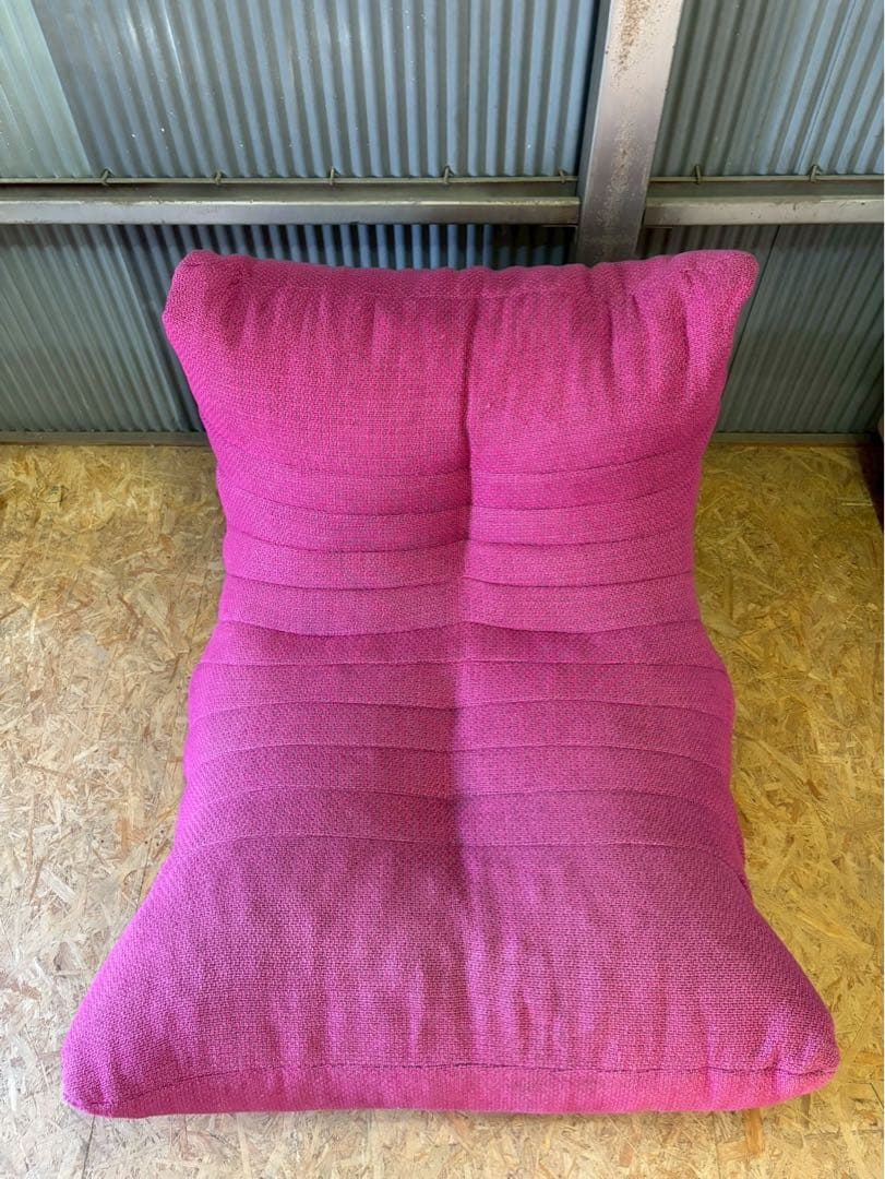 ambient lounge アクスティック シングルソファ ピンク