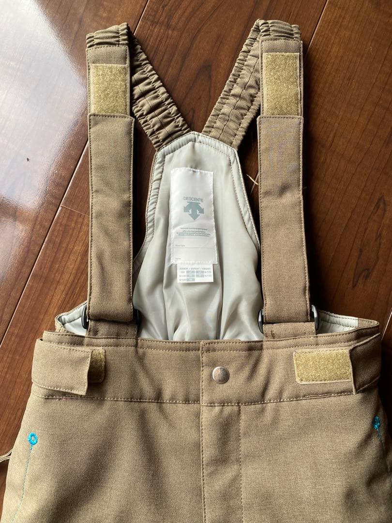 デサント　迷彩柄 子ども用 スキーウェア120-130