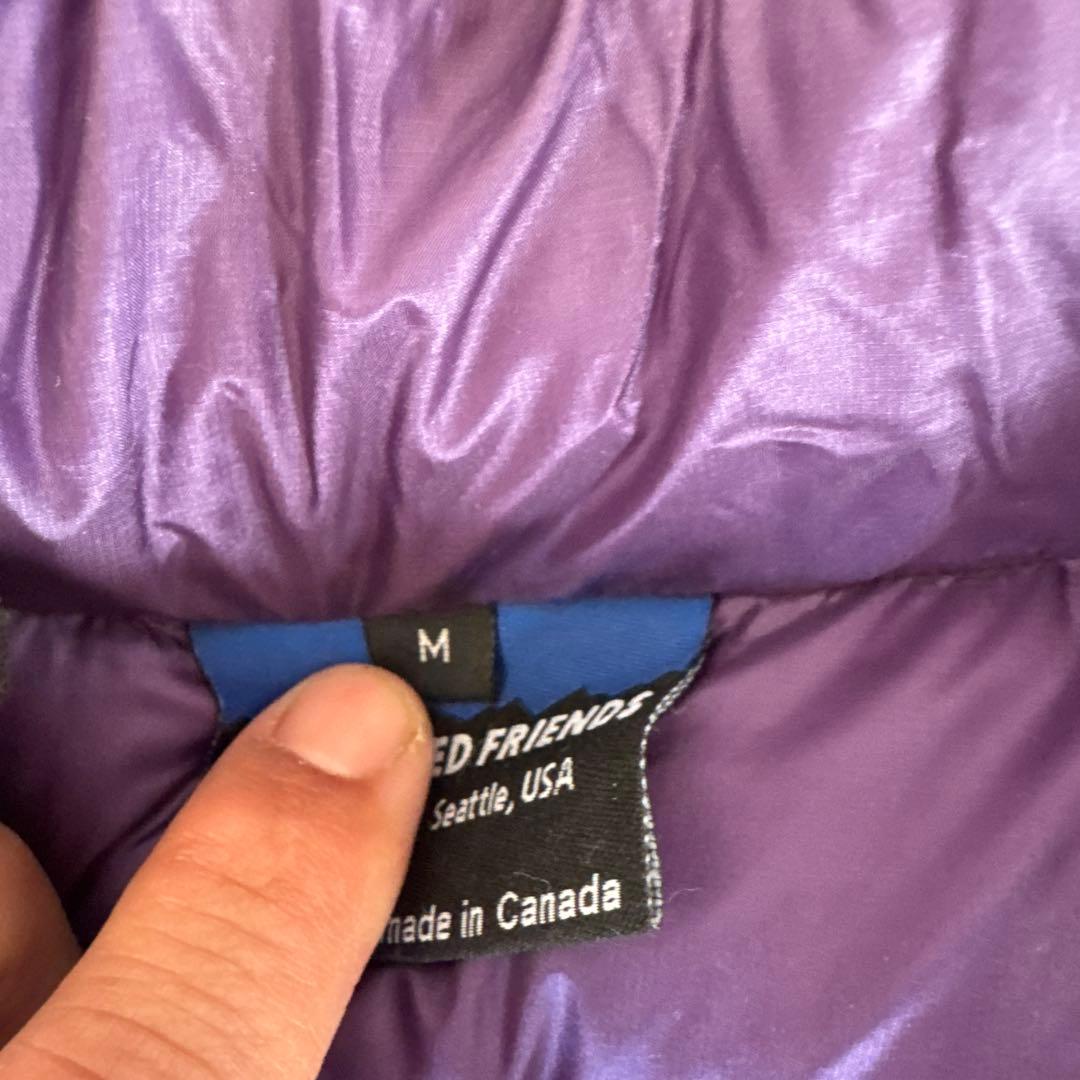 フェザードフレンズ　ダウンベスト