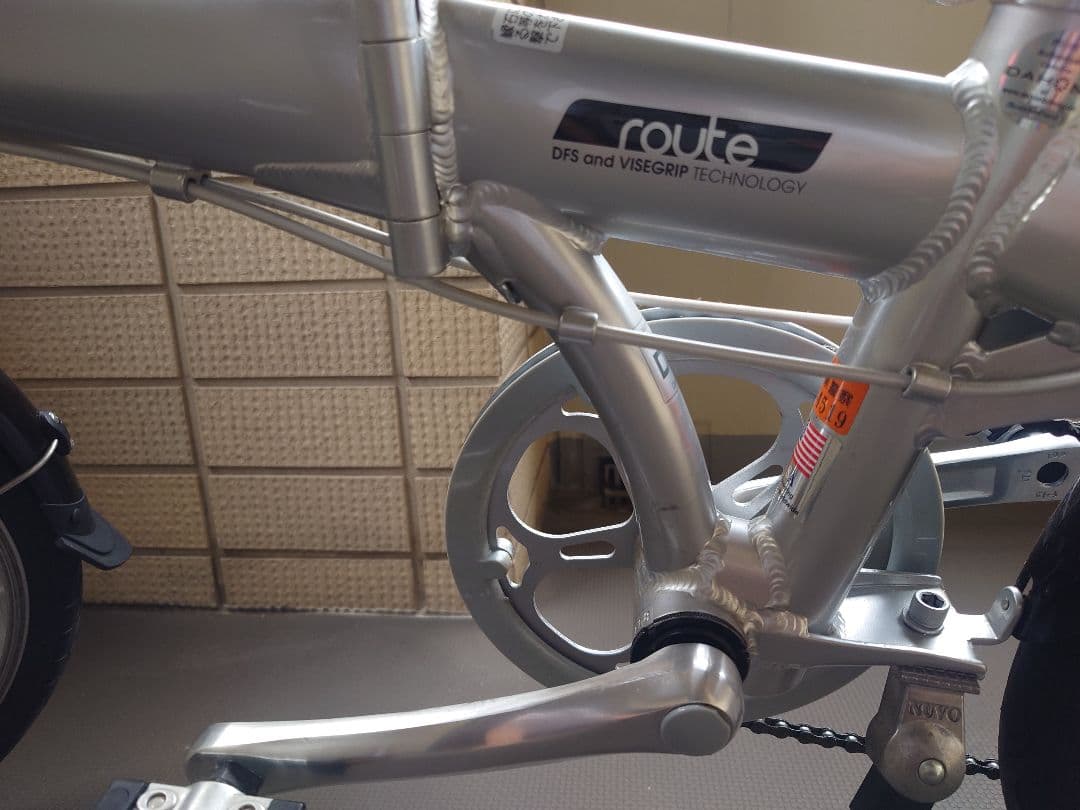 DAHON route 折りたたみ自転車 シルバー