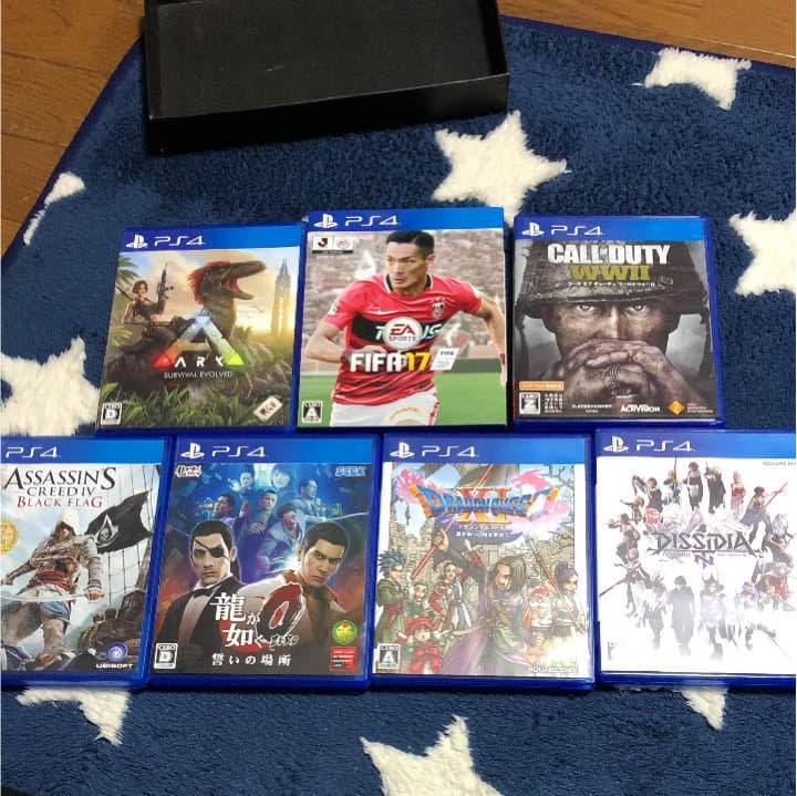 PS4カセットセット アサシン fifa ark ディシディア