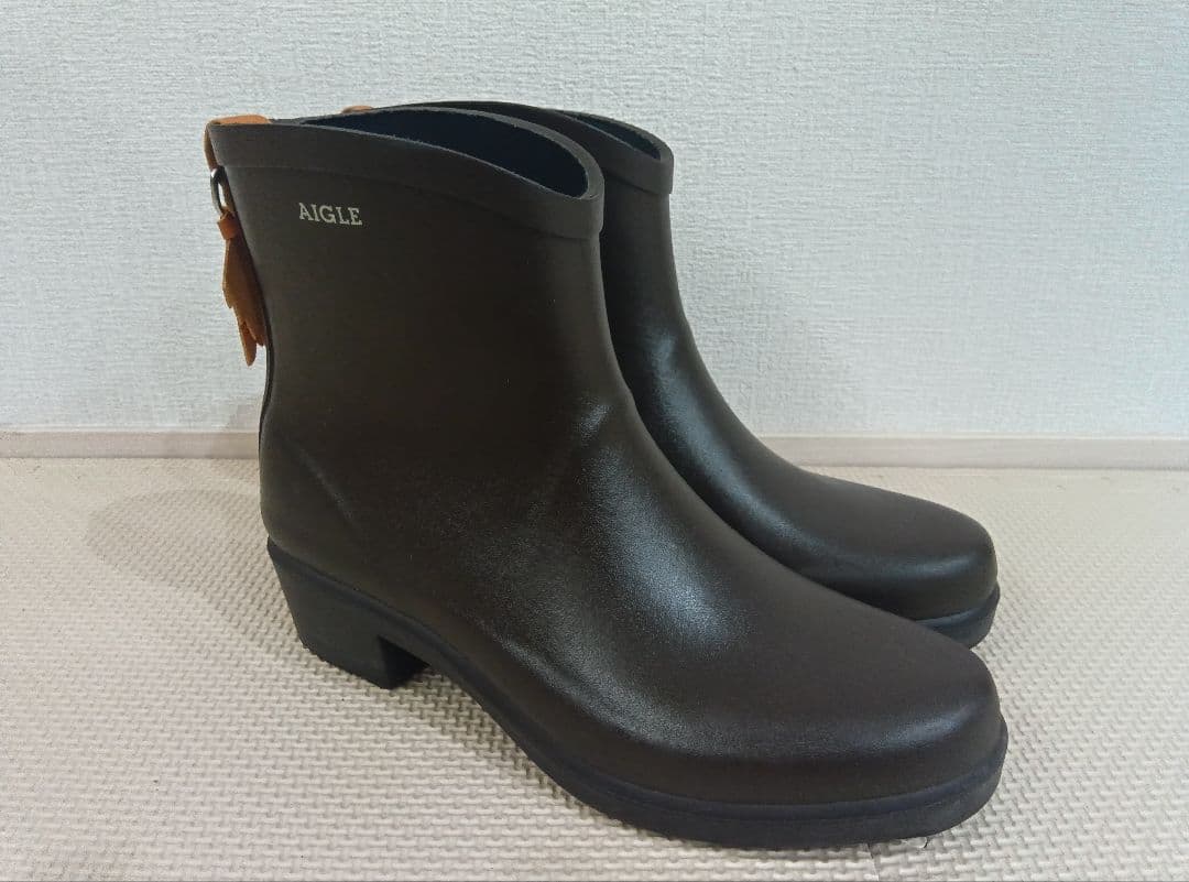 AIGLE エーグルミリカボッティロン　レインブーツ　ショートブーツ