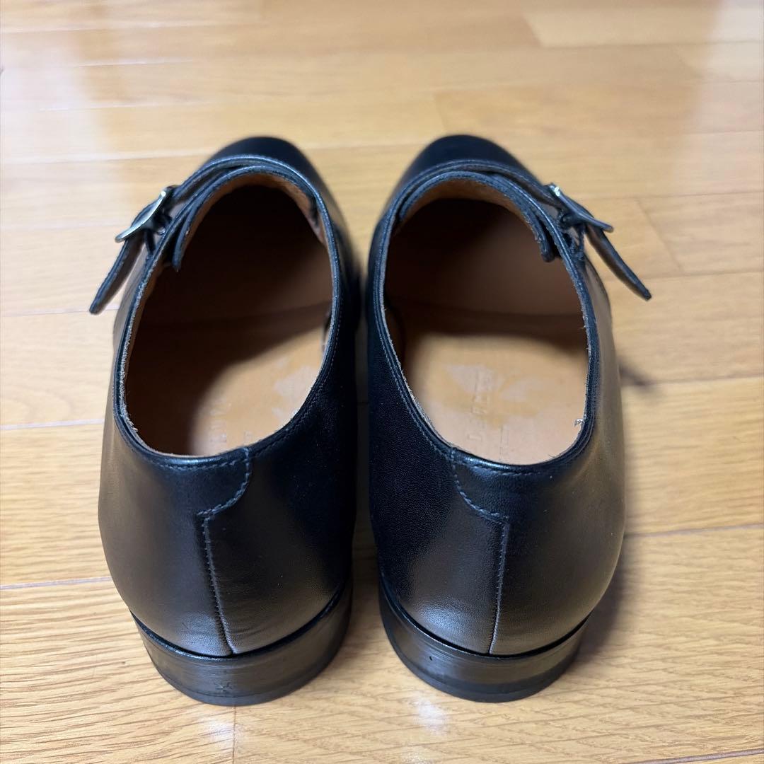 ラルフローレン　モンクストラップシューズ