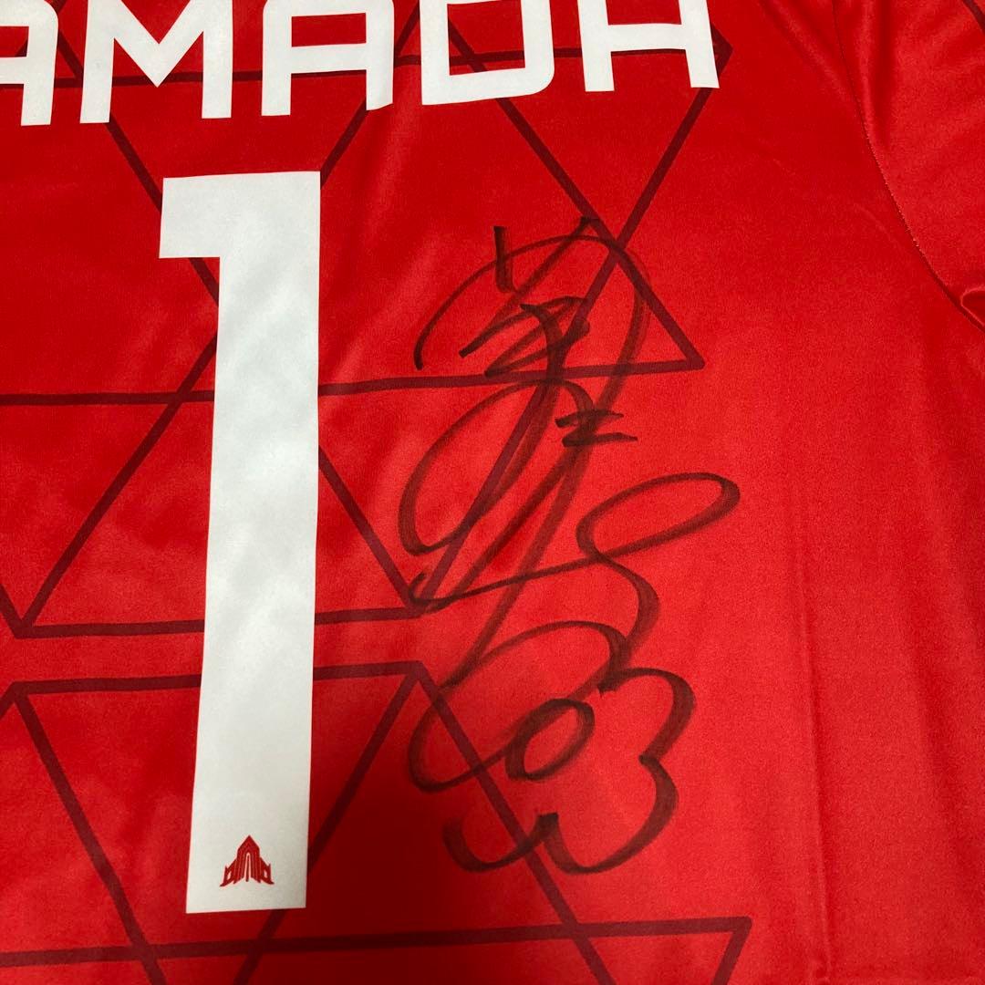 【直筆サイン】NECレッドロケッツ　♯1 山田二千華選手　サイン入りユニフォーム