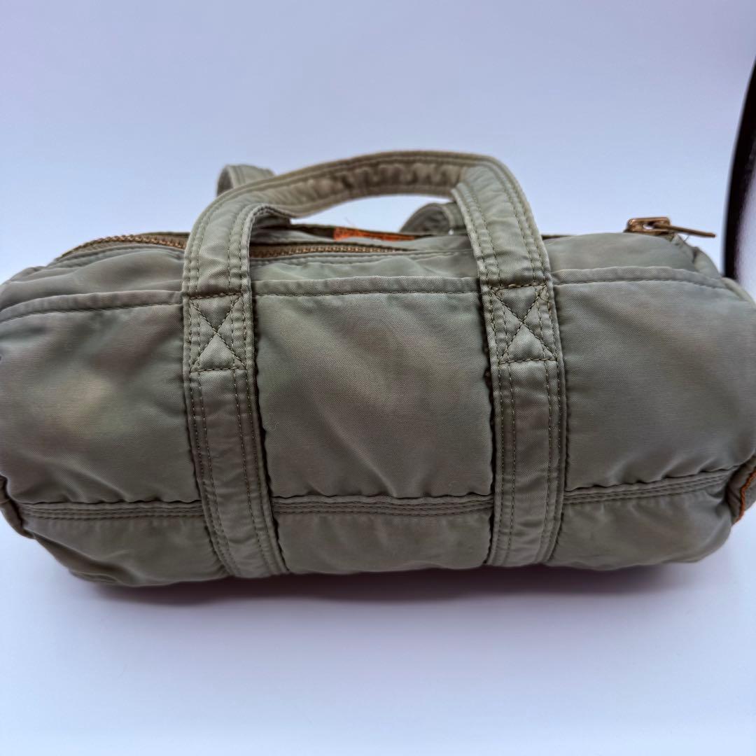 激レア廃盤　PORTER タンカー ハンドバッグ ミニボストン セージグリーン