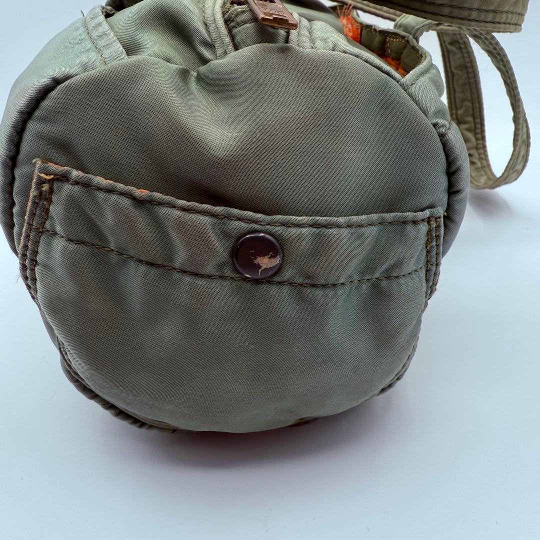 激レア廃盤　PORTER タンカー ハンドバッグ ミニボストン セージグリーン