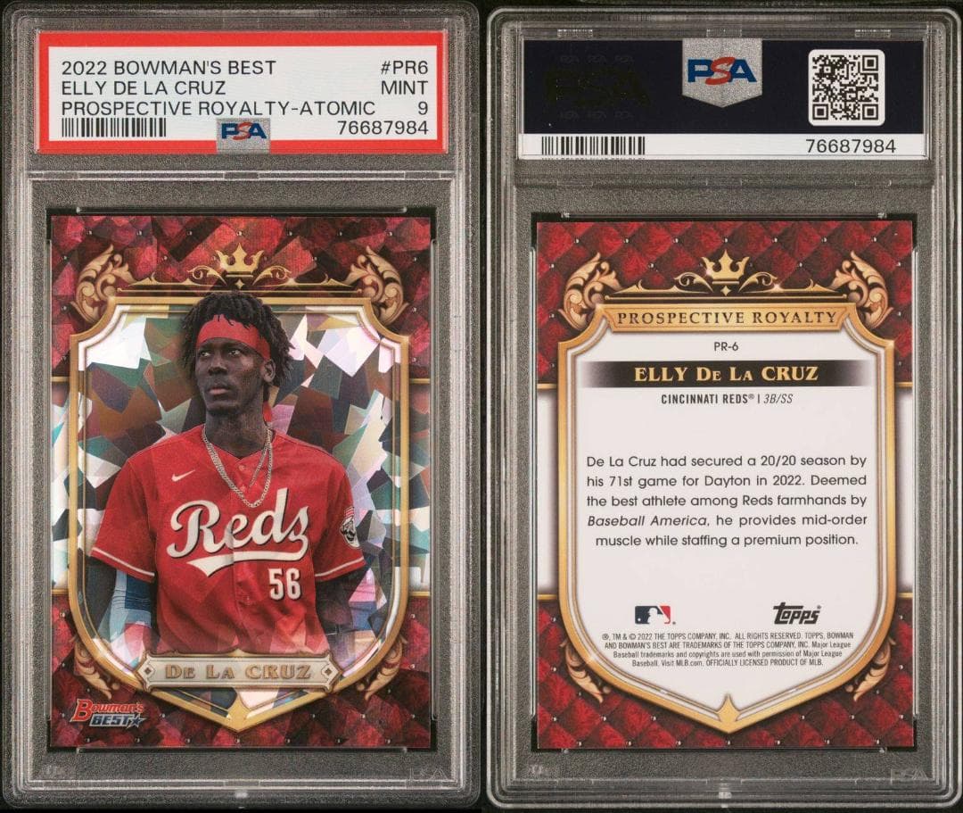 スポーツ選手 ELLY DE LA CRUZ_2022 Bowman's Best