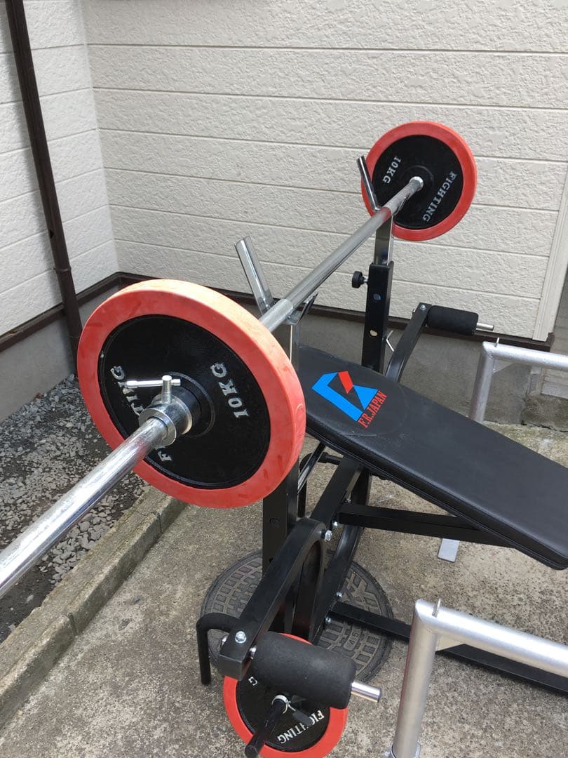 FIGHTING ROAD ベンチプレスセット70kg引き取り限定