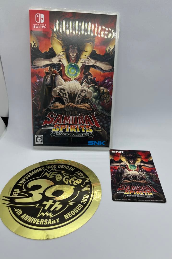 サムライスピリッツネオジオコレクション 限定版セットSwitch版