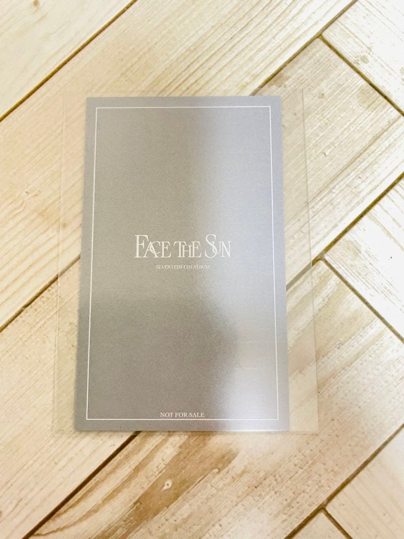 SEVENTEEN face the sun ホシ　ユニバ　ラキドロ
