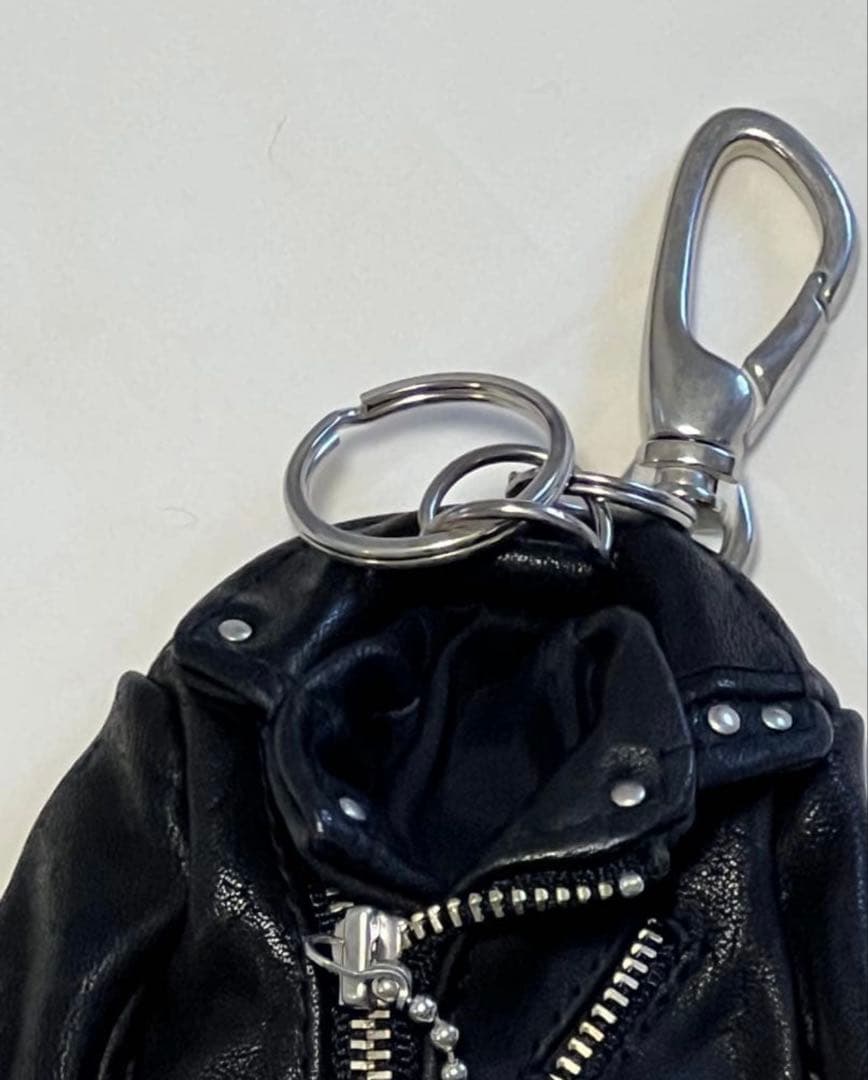 Riders Key Case　革ジャンキーホルダー フルタンニン ピット鞣し