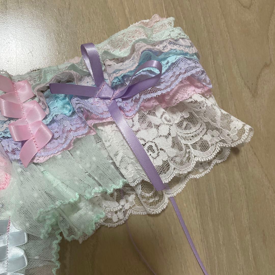 グニフニ♡アイスクリームの着るアクセサリー(短いキャミソール)