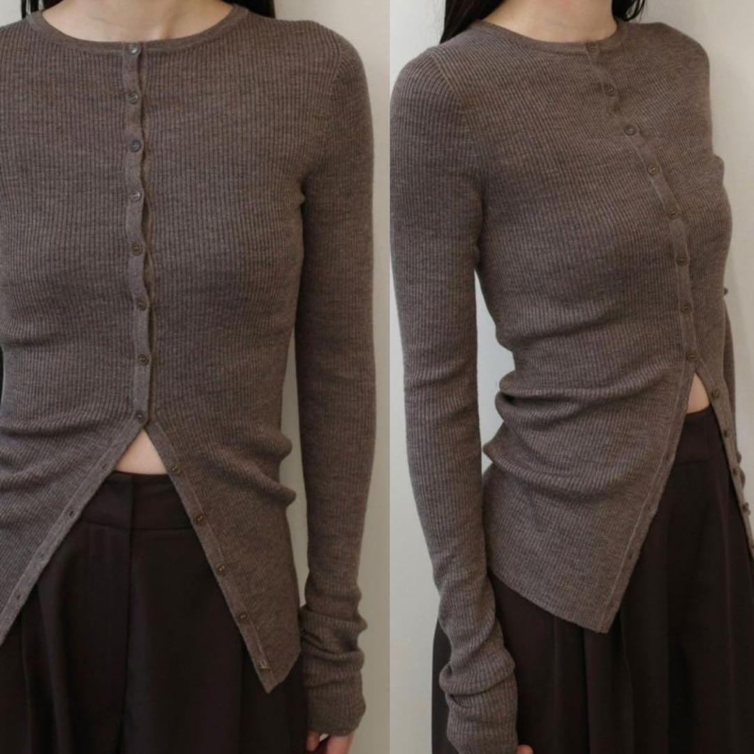 新品未使用◆TODAYFUL ◆Silkwool Knit Cardigan