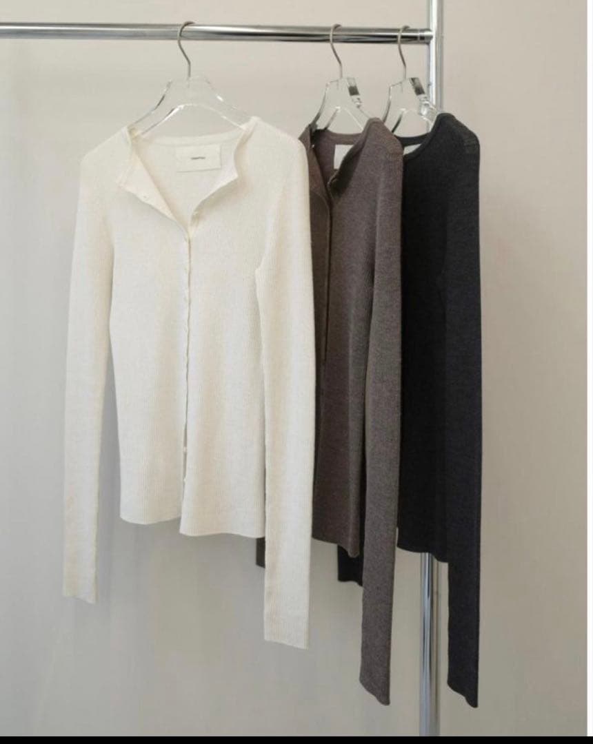 新品未使用◆TODAYFUL ◆Silkwool Knit Cardigan