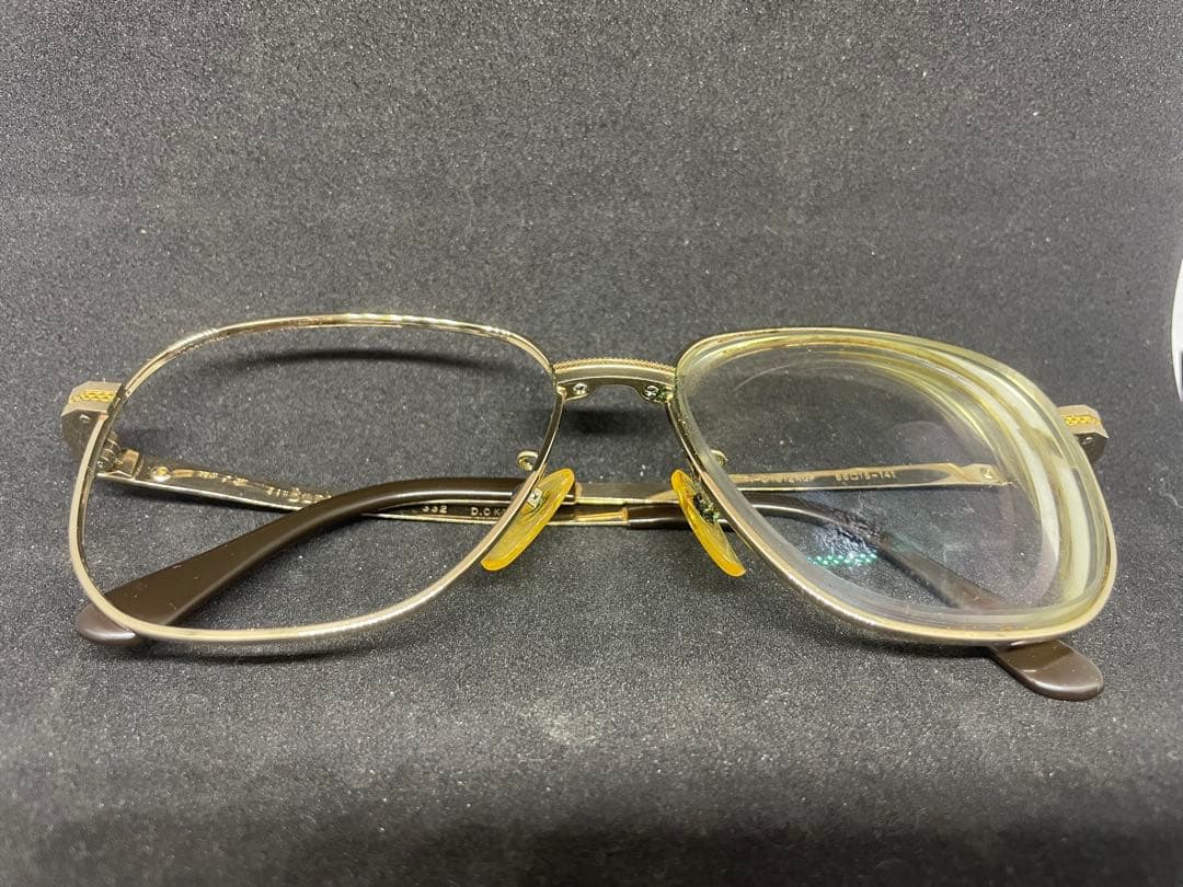 バーバリー　k18刻印有り メガネ　Burberry