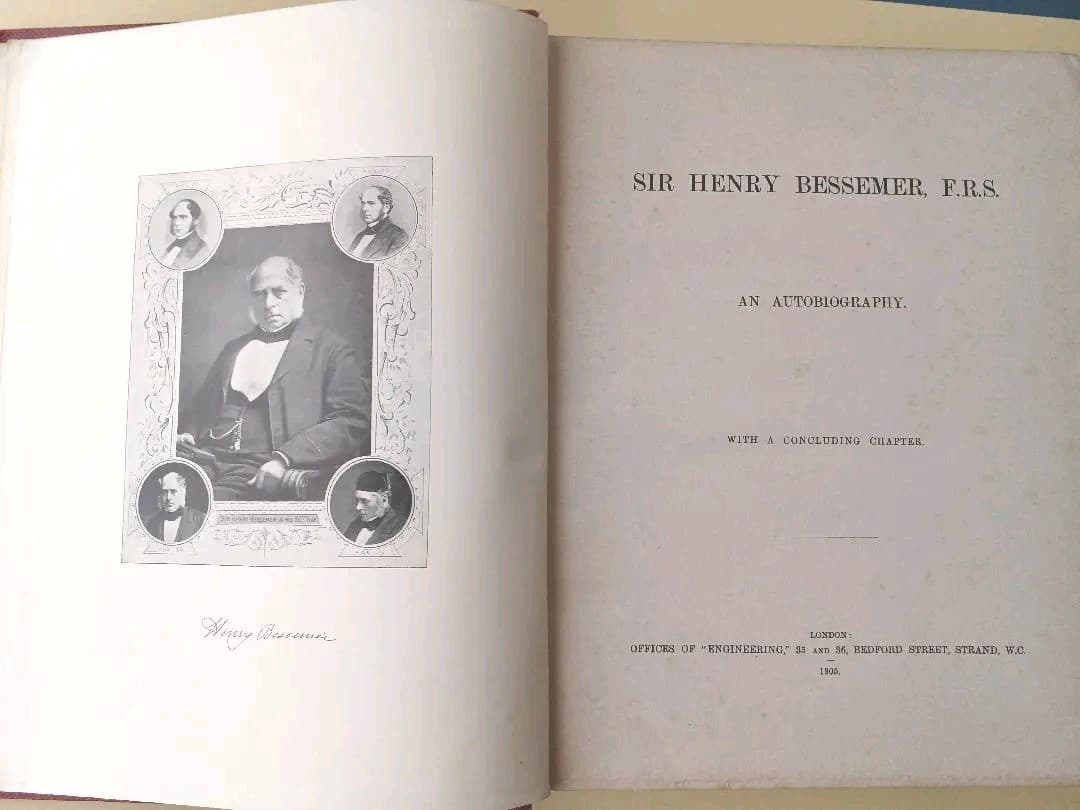 ヘンリー・ベッセマー自伝 SIR HENRY BESSEMER