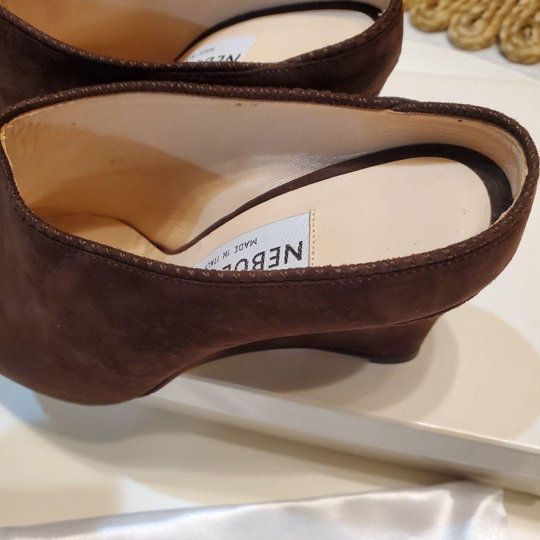 ネブローニ　ミュール　定価74800円　　ブーツ　　　　マディソンブルー