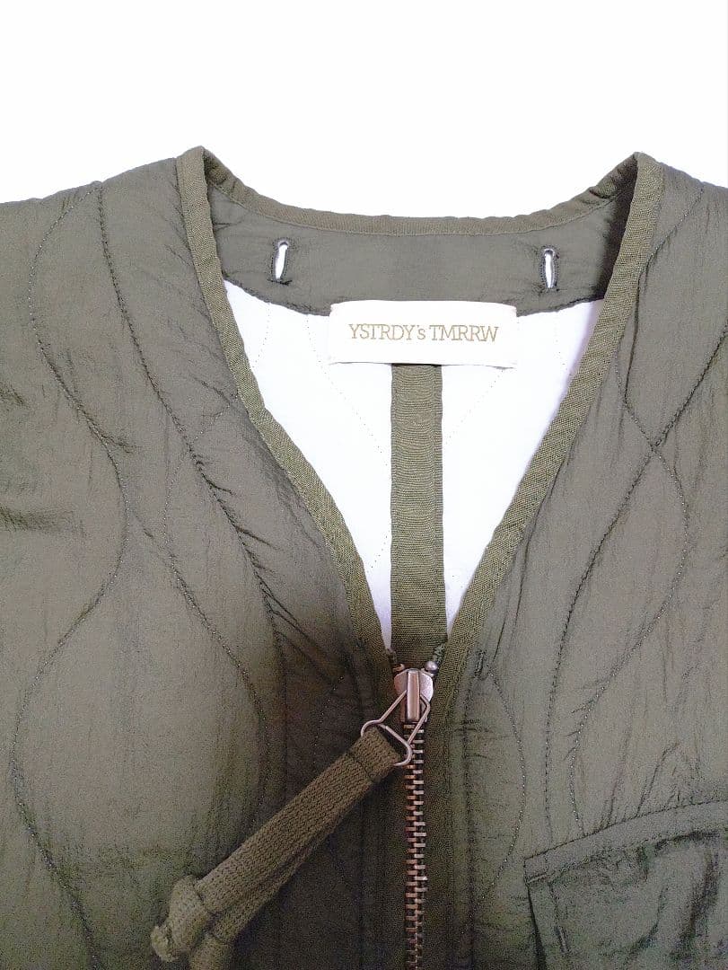 YSTRDY'S TMRRW キルティングミリタリージャケット