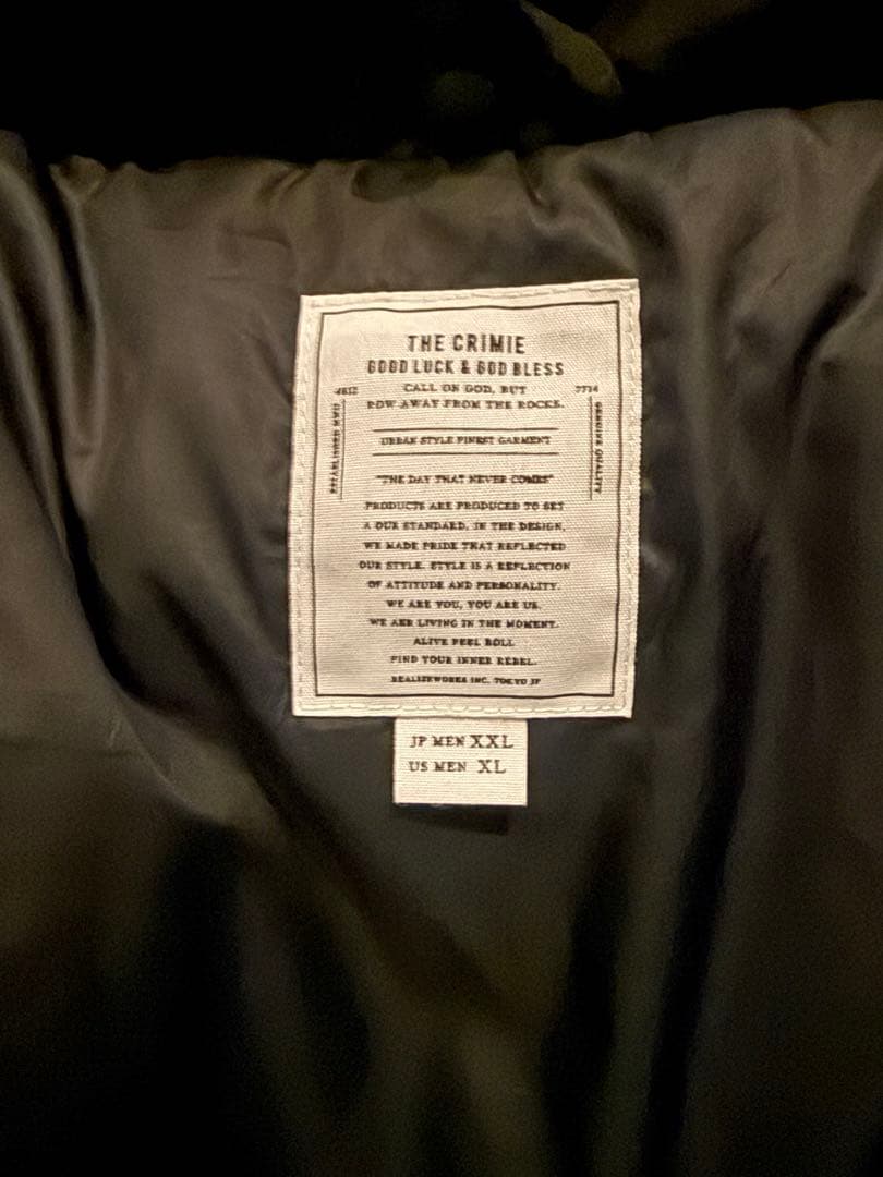 Crimie クライミー ダウン XXL