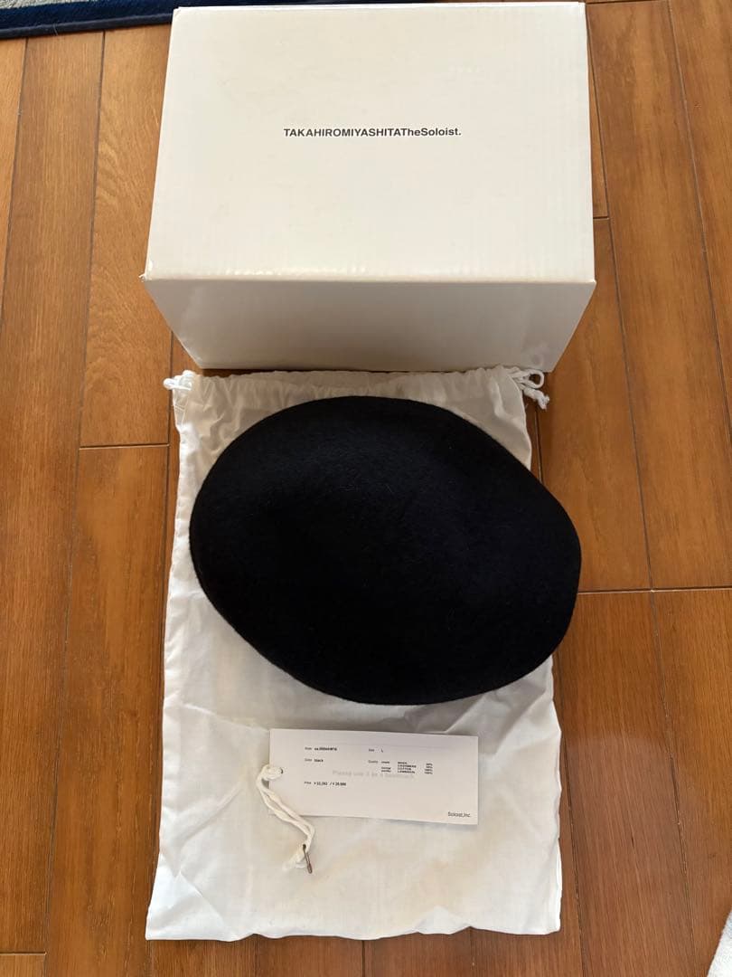 The Soloist 2016aw ベレー帽 ブラック