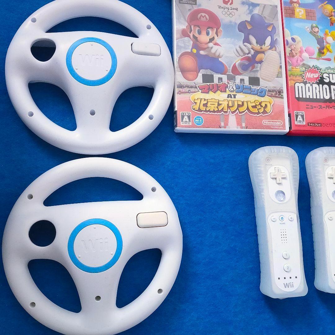 Wii 本体 太鼓の達人 マリオカート Wiimusic 音ゲーセット！