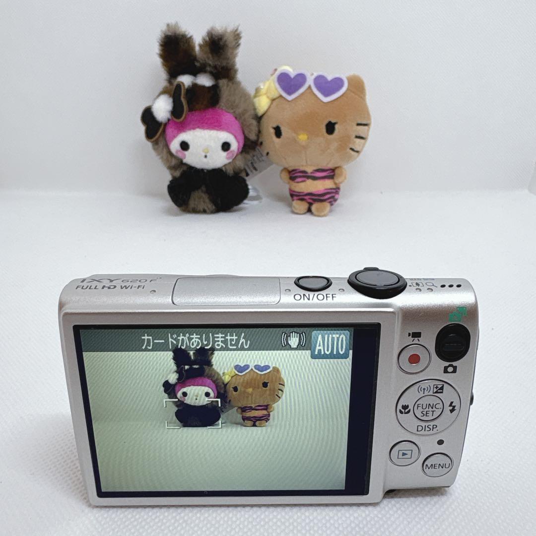 【美品】 完動品 IXY 620F Canon キャノン 動作確認済み　シルバー