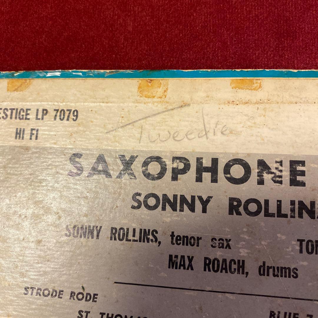 洋楽 Sonny Rollins SAXOPHONE COLOSSUS MONO