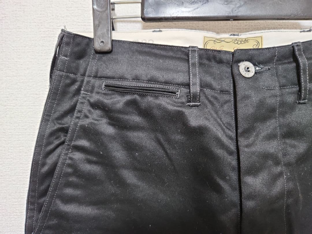 【マイク】バズリクソンズ　ウィリアムギブソン　チノパン　ブラック　W30