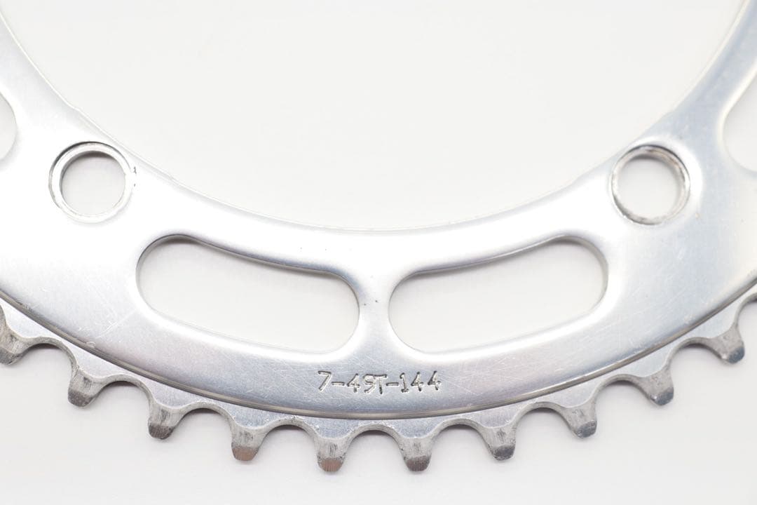 AFFINITY アフィニティ チェーンリング 49 ブルーラグ ピスト