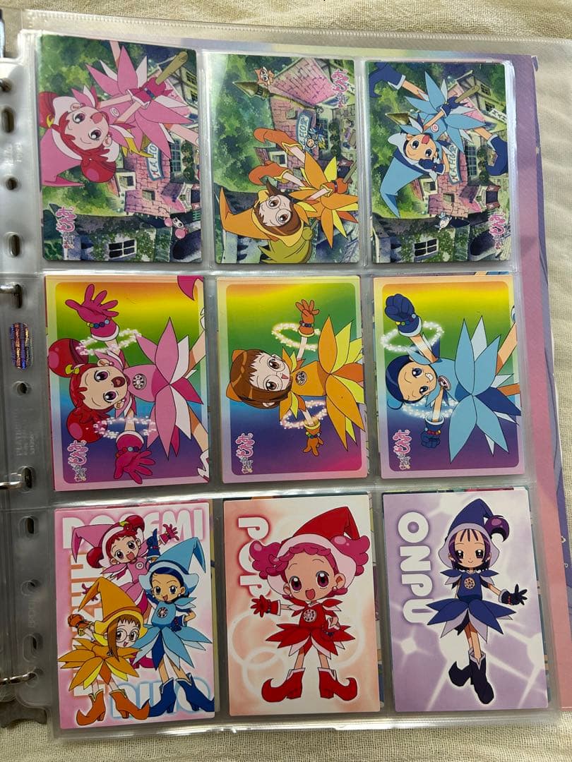 おジャ魔女どれみ　トレカセットプロモーションカード　アニメイトラミカ